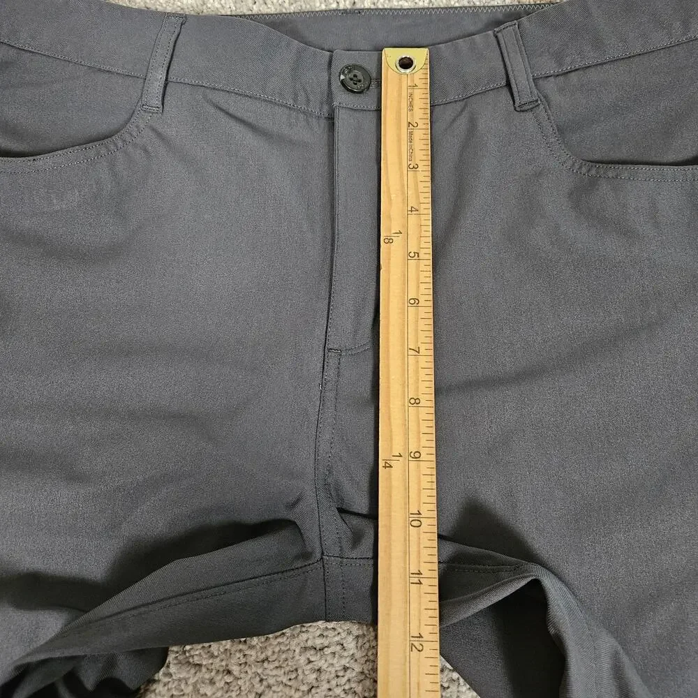 Vuori Meta Pants Men's 34X31 Gray Tapered Chino Modern Minimalist Stretch V430